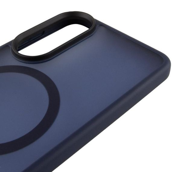 Чохол Ummi Colorful with MagSafe для Samsung Galaxy S25 Edge Синій / Navy Blue | Зображення 3