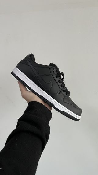Кросівки зимові низькі Dunk Low Black White Хутро  , В'єтнам зима 0281 | Зображення 1