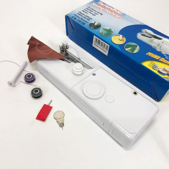 Електрична швейна машинка HANDY SWITCH CS-101B, Ручна швейна машинка зручна компактна GO-71 | Зображення 3