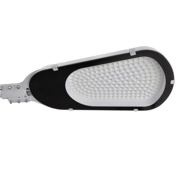 Светильник консольный на столб LED IP65 HL-601/100W CW WH/BK | Зображення 1