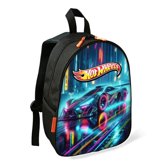 Рюкзак детский Хот Вилс / Hot Wheels школьный/городской 34х27х13 см для мальчика (02678)