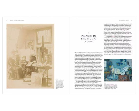 Книга о жизни и творчестве Пабло Пикассо Picasso: Painting the Blue Period живопись книги | Зображення 4