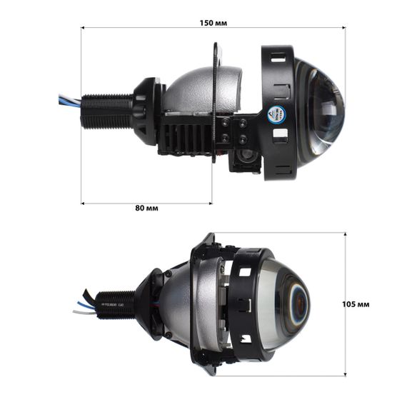 Комплект світлодіодних лінз StarLight ALPD-16 Bi-LED | Зображення 2