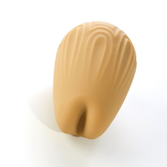 Міні-вібратор для клітора з фігурним візерунком Sweet Em Velvet Lure,10 режимів вібрації, жовтий Sex Aura | Зображення 2