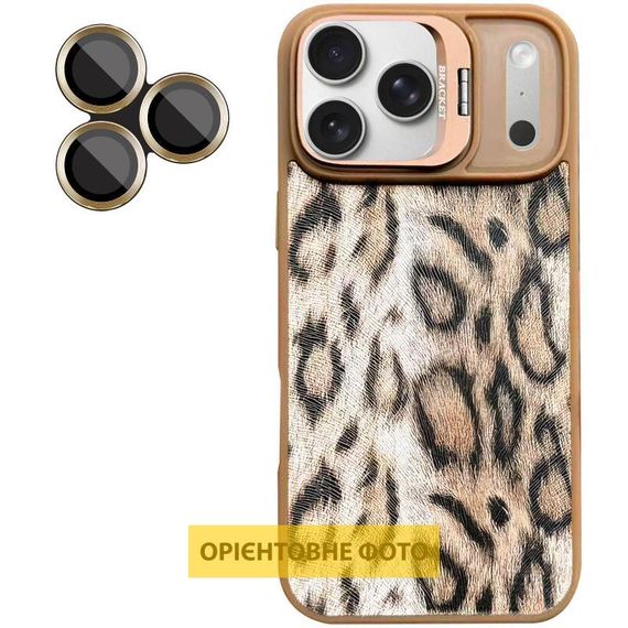 Чохол TPU+PC Wild Leopard with MagSafe and Lens для Apple iPhone 17 Air (6.5") Brown | Зображення 2