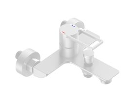 Змішувач для ванни, латунь ,білий AIM,DG06530 frosted white