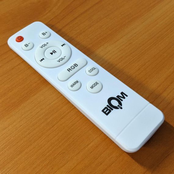 Світильник світлодіодний Biom SMART 70Вт музичний 3000-6000K+ RGB з RF д/у + Bluetooth APP | Зображення 5