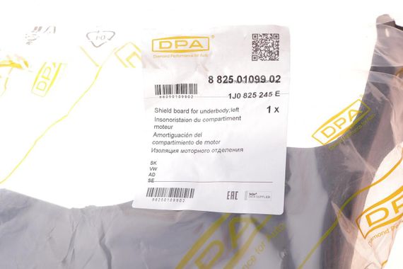 Захист двигуна Skoda Octavia I VW Golf IV 97-10 L  88250109902 | Зображення 1