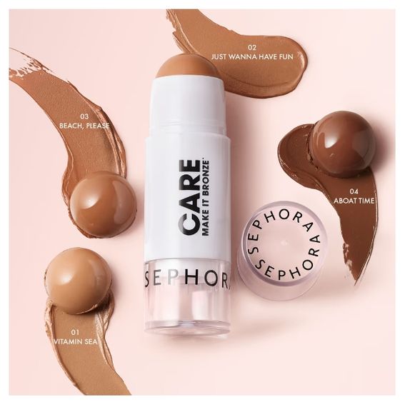 Стік бронзер Sephora CARE Make it Bronze - 01 Vitamin Sea (5.5 g) | Зображення 1