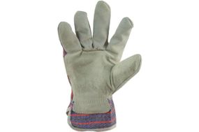 Перчатки комбинированные замшевые р10,5 (эконом) СИЛА