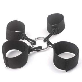 БДСМ фіксатори рук і ніг - Чорний - Садо-мазо