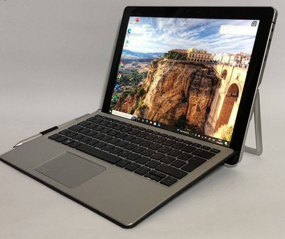 Нетбук-трансформер HP Elite x2 1012 G2 / 12.3" (2736x1824) IPS Touch / Intel Core i5-7300U (2 (4) ядер по 2.6 - 3.5 GHz) / 8 GB DDR3 / 256 GB SSD / Intel HD Graphics 620 / WebCam / Win 10 Pro б/в + Подарунок Флеш-накопичувач Kingston 64 ГБ | Зображення 6