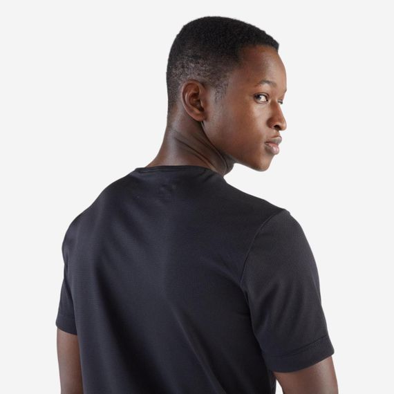Футболка чоловіча Run Dry для бігу чорна - XS | Зображення 2