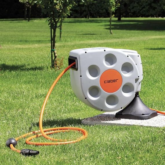 Котушка автоматична із шлангом Claber Rotoroll Evolution 1/2" 20 м (82705) | Зображення 1