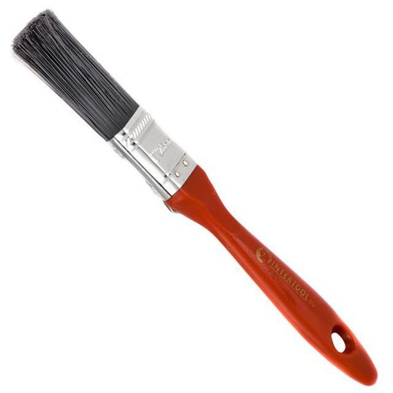 Пензель флейцевий "Лакра", 25*13*54 мм, пластикова ручка INTERTOOL KT-1425 | Зображення 1