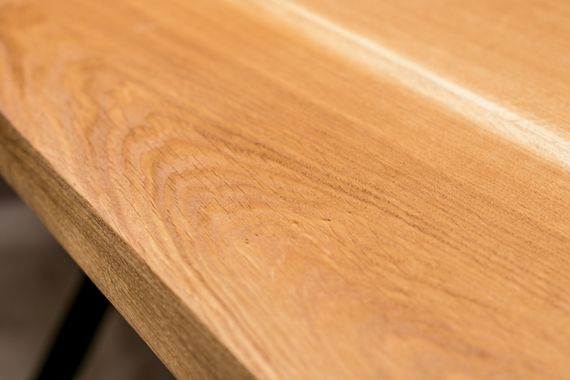 Лакований стіл EcoWalnut із прямокутними краями M (дуб) | Зображення 5