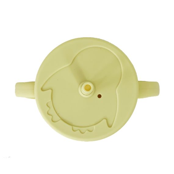 Силіконова чашка-поїлка з кришкою MGZ-0302(Yellow) 200 мл | Зображення 2