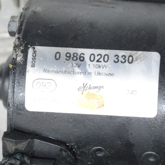 Стартер 1.1 кВт 12V 1.2 TSI Skoda Octavia Yeti 2009-2015 Стартер Шкода Октавія 0986020330 | Зображення 3