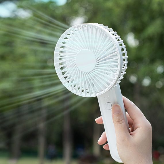 Портативний вентилятор K37 з затискачем 2000mAh White | Зображення 1