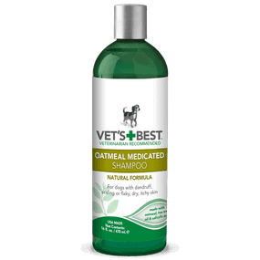 Шампунь для собак з сухою шкірою Vet's Best Oatmeal Medicated Shampoo 470 мл