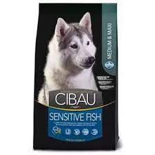 Сухий корм для собак Farmina Cibau Sensitive Adult Medium & Maxi із чутливим травленням з рибою. 12 кг