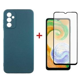 Чехол для мобильного телефона Dengos Samsung Galaxy A04s Case + Glass (Green) (DG-KM-78)