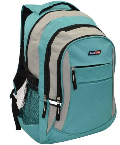 Рюкзак міський Semi Line 35 Turquoise/Grey (BSL117)