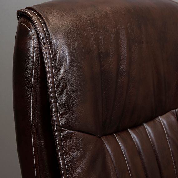 Крісло Франкфурт Ю Хром П2 M-1 (Tilt) Мадрас ДК Браун | Зображення 5