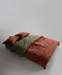 Постільна білизна Limasso Stonewashed Essualte 200 х 220 см Capulet Olive - Autumn