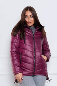 Елегантна жіноча парка, арт. 300, вишня