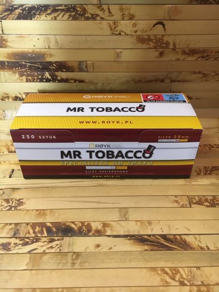 Гільзи для набивання сигарет MR TOBACCO 250 шт
