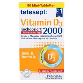 Вітамін D3 2000 Tetesept Vitamin D3 2000