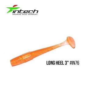 Силиконовая приманка, Съедобный силикон Intech Интеч Long Heel 3 "8 шт IN76