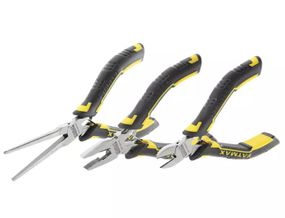 Набір міні плоскогубців та кусачок Stanley 3 шт (FMHT0-80524)
