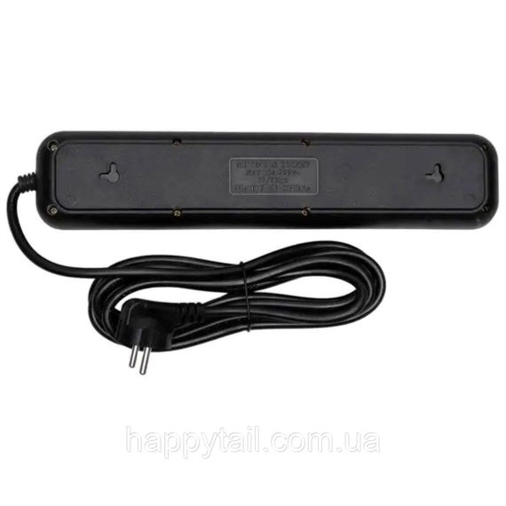Мережевий фільтр-подовжувач 5 розеток 3xUSB-A 1xUSB-C 3м чорний HP-5-42 | Зображення 4