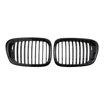 Решетки радиатора компл. BMW 5 E39  96-03 (глянц. чёрная), AutoTechteile, 706 5156, 706 5109