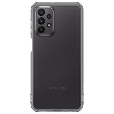 Чехол для мобильного телефона Samsung Soft Clear Cover Galaxy A23 (A235) Black (EF-QA235TBEGRU) | Зображення 1