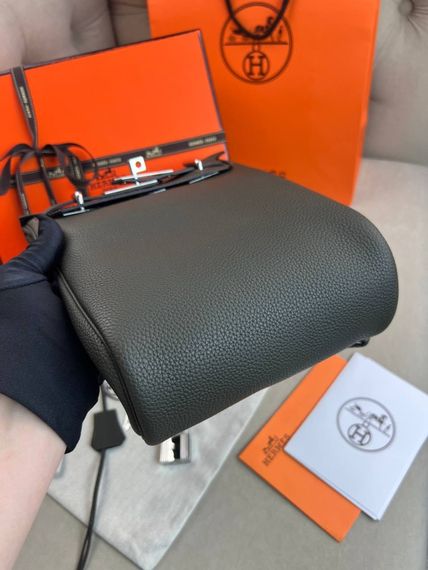 Месенджер коричневий Hermes Hac a Dos PM Coffee c885 | Зображення 7