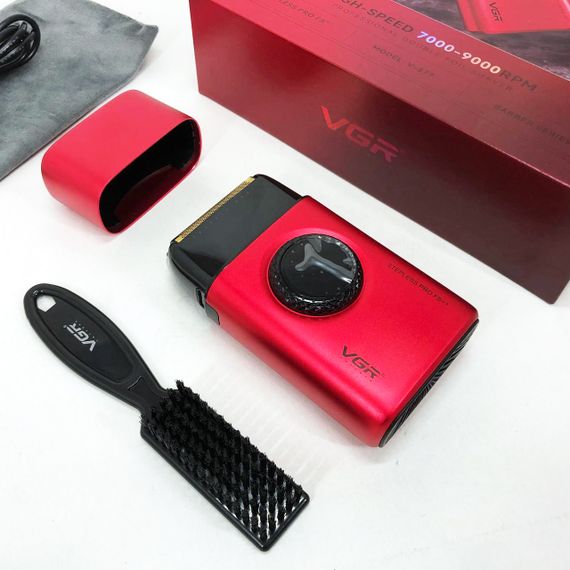 Електрична бритва для стрижки з вологозахистом, Професійна бритва-шейвер, Бритва для сухого гоління GF-16 | Зображення 9