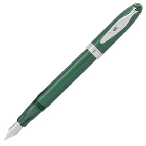 Перьевая ручка Noodler`s Ahab с гибким пером, Amazon Pearl (зеленая)