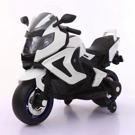 Дитячий електромотоцикл SPOKO SP-1600 білий (42400548) | Зображення 1