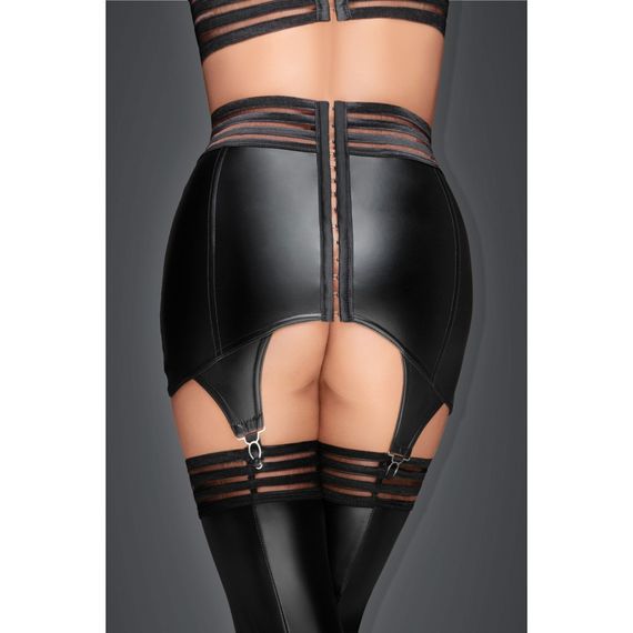 Юбка-пояс для чулков F156 Noir Handmade XL Sex Aura | Зображення 2
