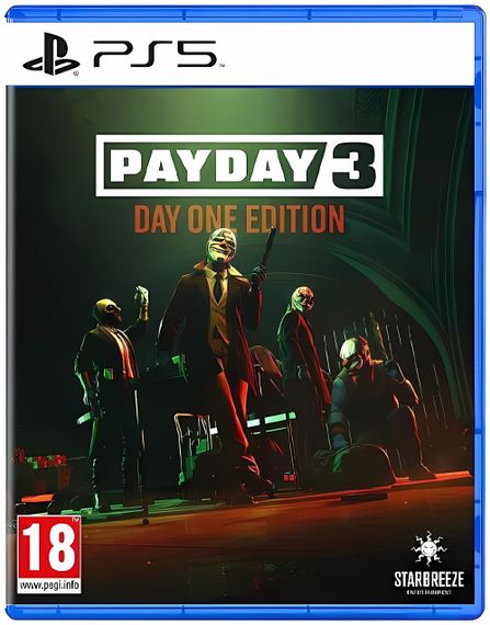 Гра консольна PS5 PAYDAY 3 Day One Edition [Blu-Ray диск] (1121374)