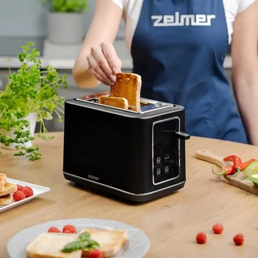 Тостер ZELMER ZTS7990 870 Вт чорний | Зображення 3