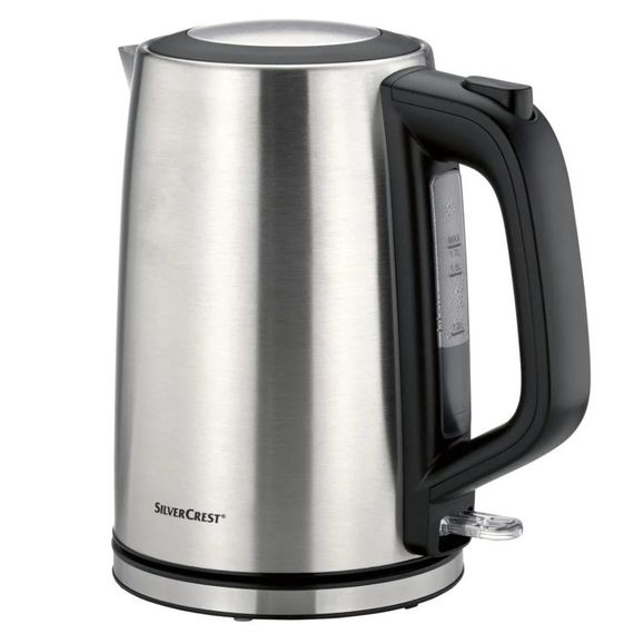 Электрочайник из нержавеющей стали Silver Crest SWKE 3100 F1 серебристый, 1,7 л, 3100 Вт