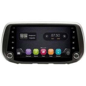 Автомагнитола штатная Hyundai Santa Fe 2018-2019 (9") Android 10.1 (4/32) черный (Hyundai Santa Fe 2018-2019_9460)