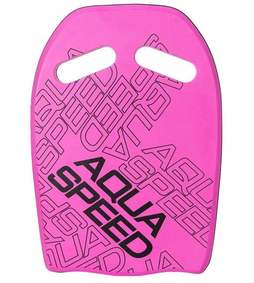 Дошка для плавання Aqua Speed WAVE KICKBOARD 3980 рожевий Уні 43x28x3,6cм 5908217639806