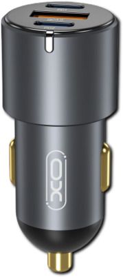 Автомобільне зарядне пристрій швидкої зарядки XPRO CC45 PD30W PD+USB30W Shared 60W Metal (37478-01_319)