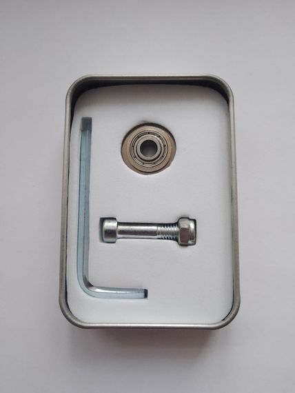 Колесо (ролик, ніж) з підшипником, для плиткорізу, із карбіду вольфраму, 22х6х6мм, "Техно Інструмент" | Зображення 2