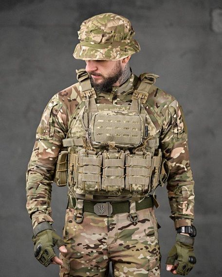 Плитоноска Single Sword 4 точки быстрого сброса пиксель  ТН6600